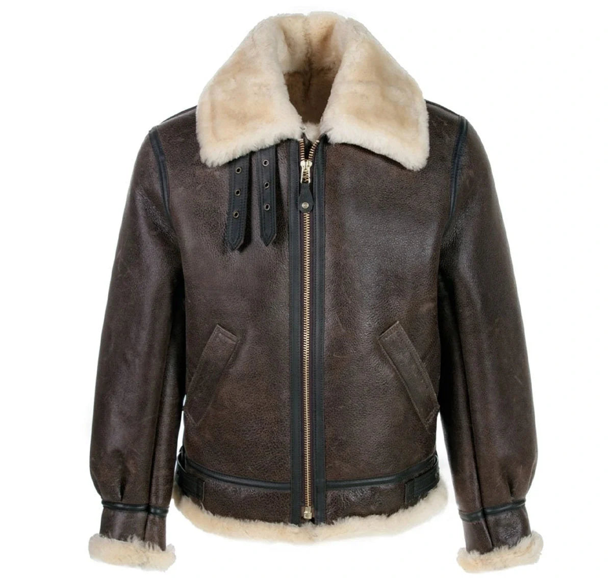 Classic_Sheepskin_Brown_Leather_Jacket_For_Sale