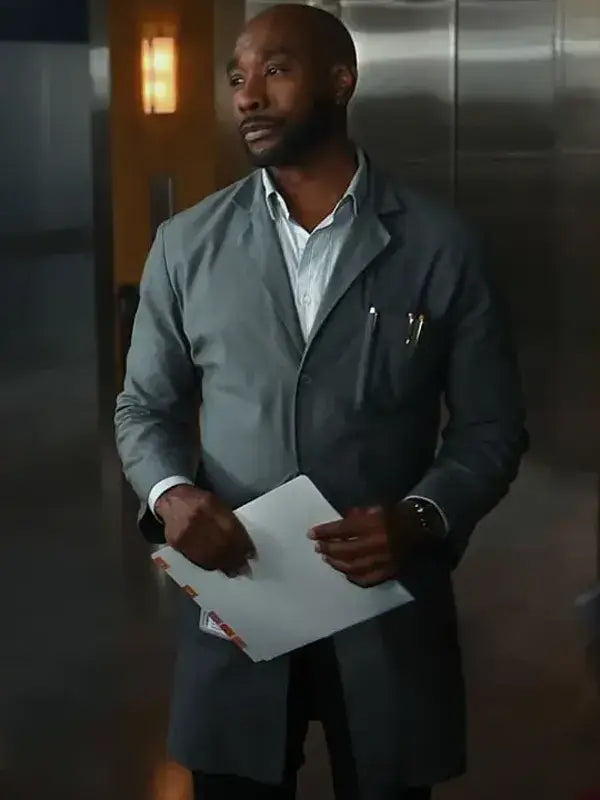 Coat   Watson S02 Morris Chestnut Grey Cotton 