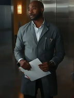 Coat   Watson S02 Morris Chestnut Grey Cotton 