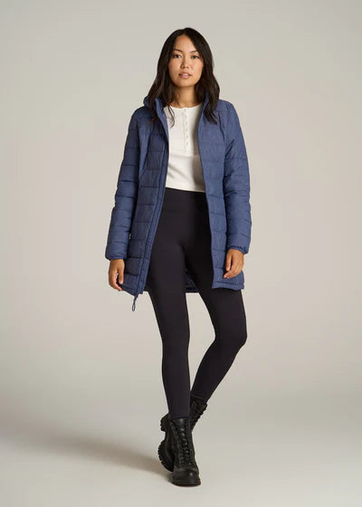 Compact women’s puffer jacket