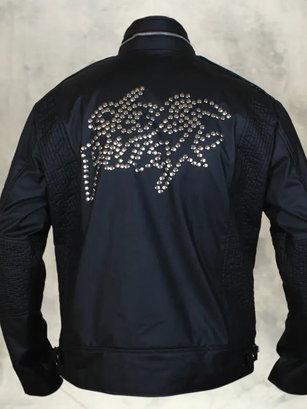 Daft Punk Leather Jacket Embroidery