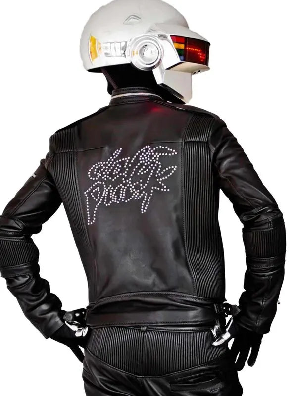 Daft Punk Leather Jacket Men