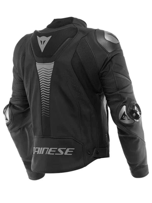 Dainese Leather Jacket Black Back