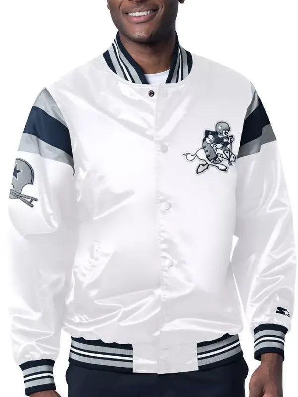 Dallas Cowboys Starter Satin Jacket