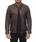 David-Quilted-Shoulder-Distressed-Leather-Jacket-For-Sale