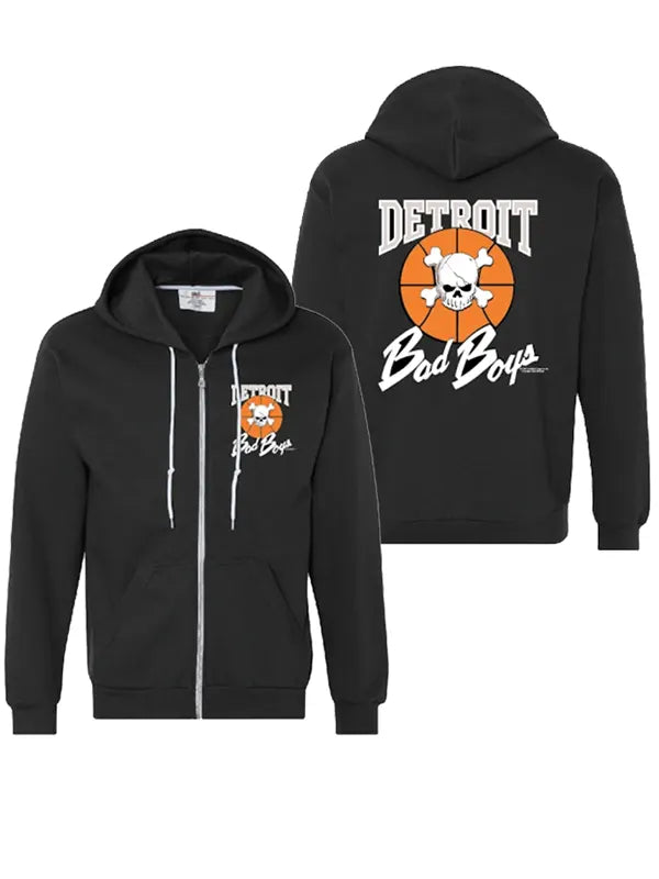 Detroit Bad Boys ZIP Up Hoodie