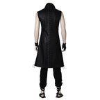 Devil May Cry 5 V Black Leather Coat