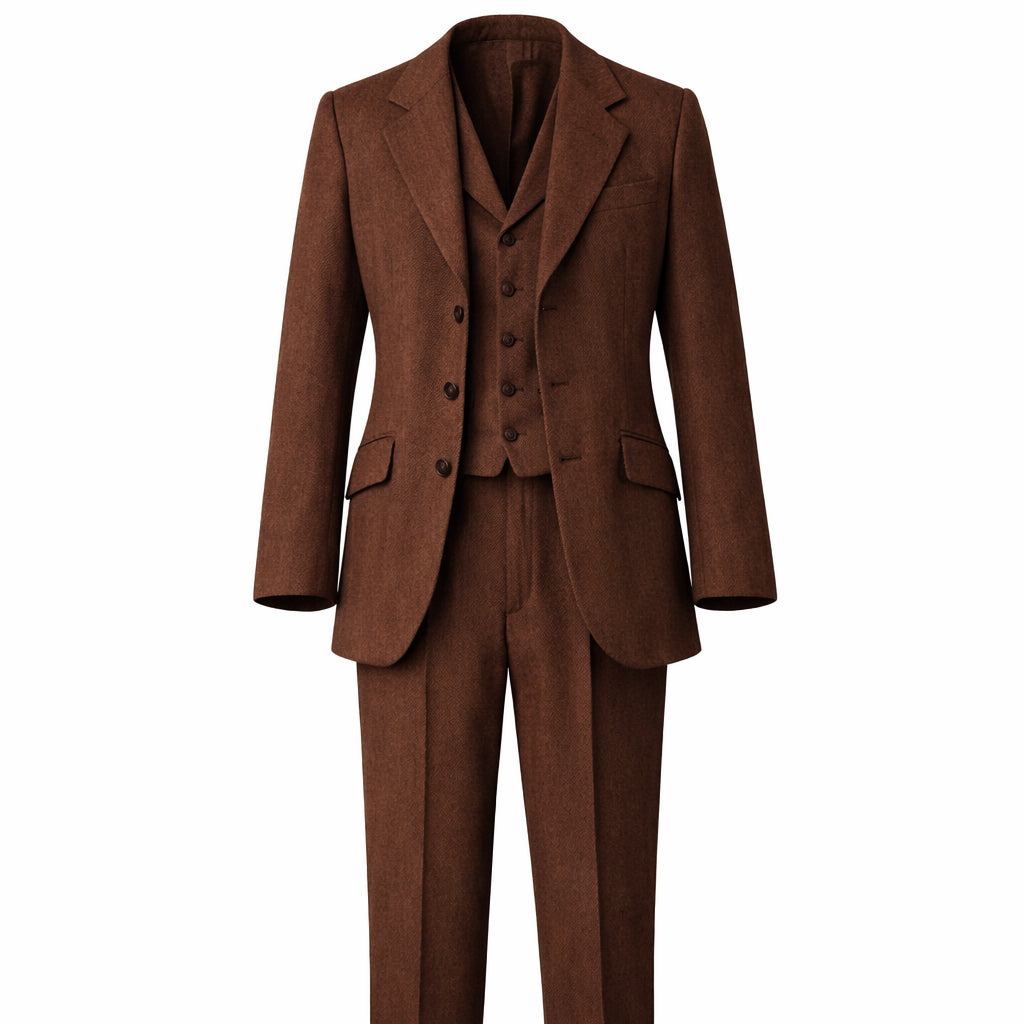  Donal Finn Young Sherlock  Brown Suit