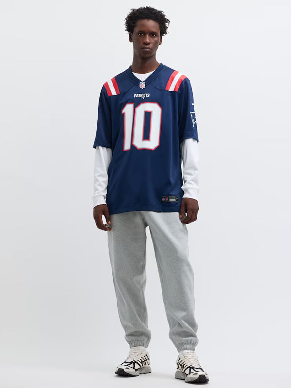 Drake-Maye-Patriots-Navy-Jersey