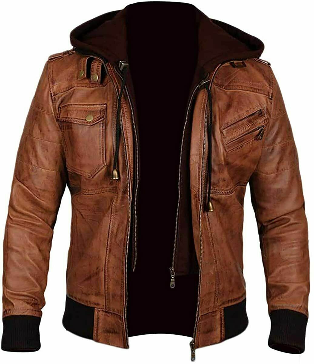 Edinburgh_Leather_Jacket_With_Hood_Brown_Sale