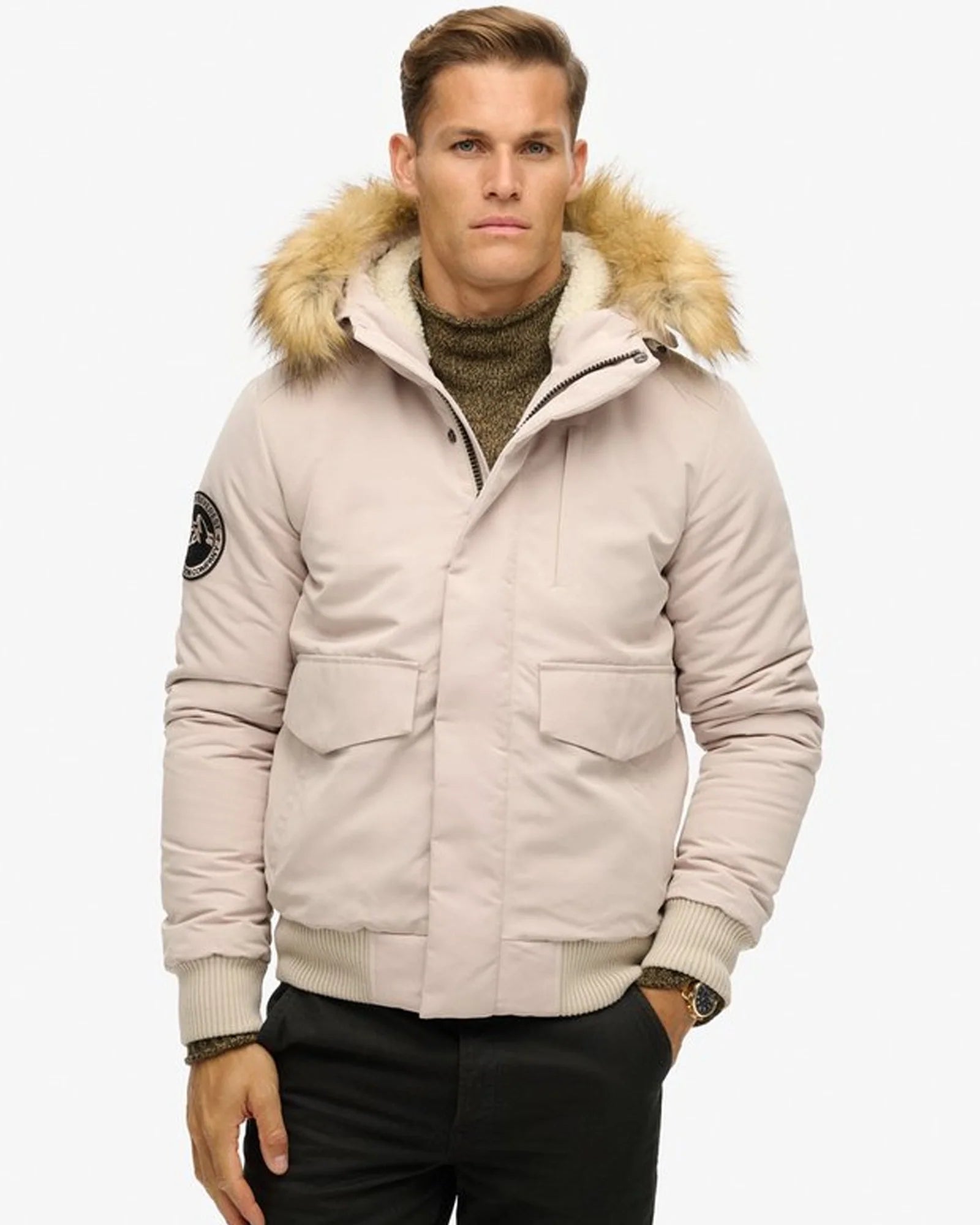 Everest-Hooded-Bomber-Beige-Jacket-Superdry