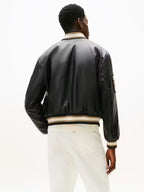 F1-Movie-Racing-Tommy-Hilfiger-Varsity-Black-Jacket
