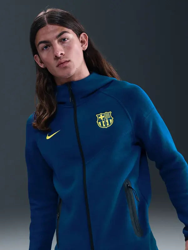 FC Barcelona Tech Windrunner Nike Soccer Hoodie Sale