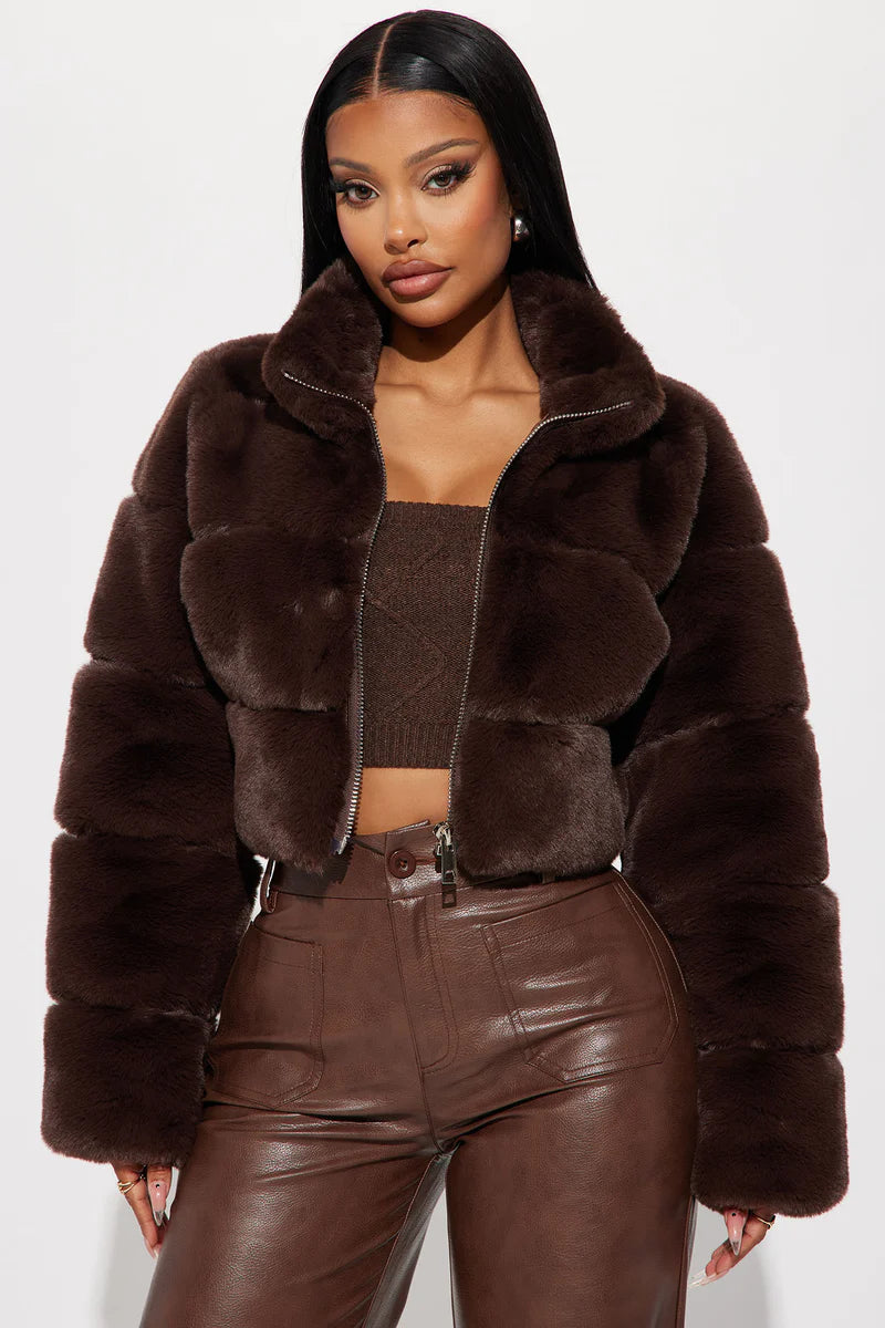 Fashion-Nova-Ella-Faux-Fur-Jacket-Brown