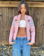 Ferrari-Pink-Leather-Jacket