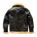 Flight-Pilot-Black-Leather-Shearling-Jacket-Sale