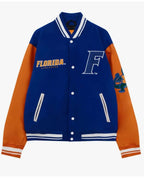 Florida Gators Varsity Royal Blue and Orange Jacket Sale