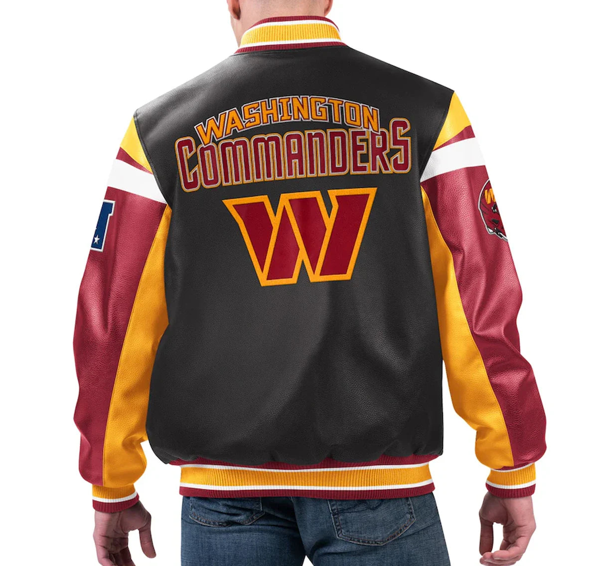 For_Sale_Washington_Commanders_Leather_Jacket