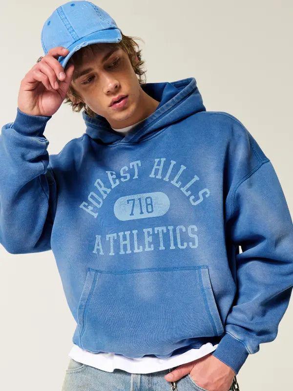 Forest Hills Athletics Hoodie Blue