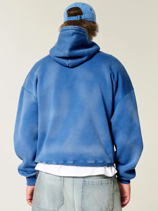 Forest Hills Athletics Hoodie Blue Back