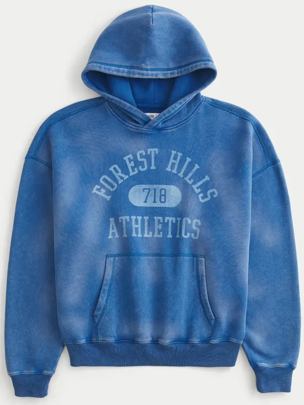 Forest Hills Athletics Hoodie Blue Sale