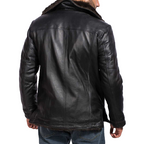 Furcliff-Black-Leather-Jacket-BackView