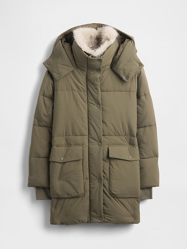 GAP-Faux-Fur-Trim-Midi-Puffer-Jacket