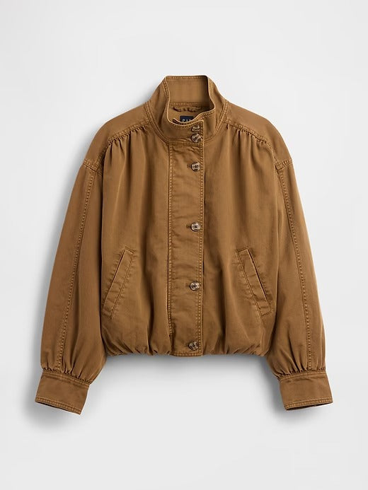 GAP Twill Bubble Jacket