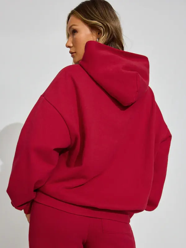 Garage Ultrafleece Hoodie Jester Red Women