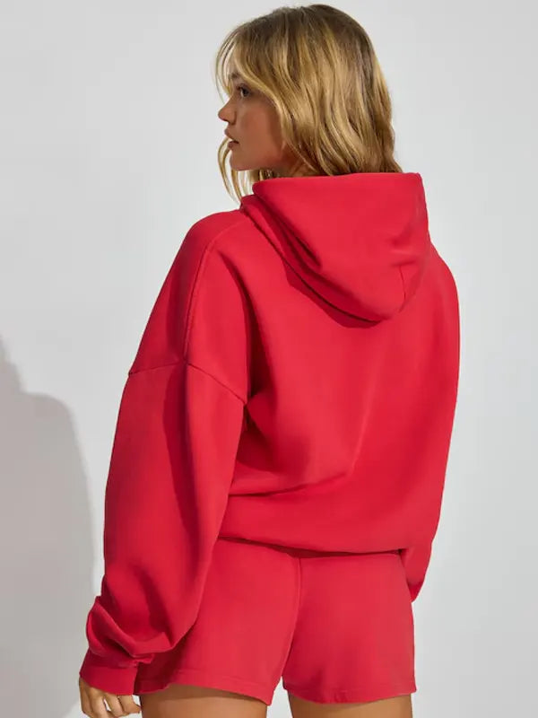 Garage Ultrafleece Hoodie Red For Women