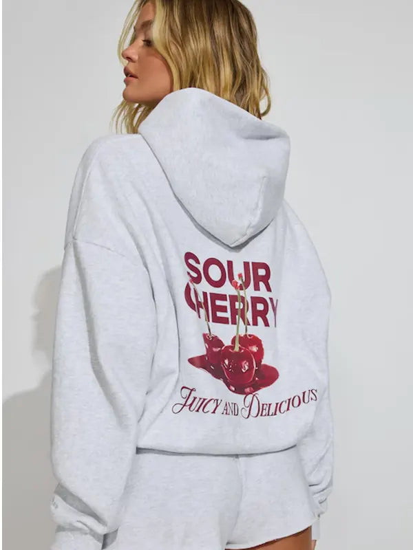 Garage Ultrafleece Hoodie Sour Cherry Women