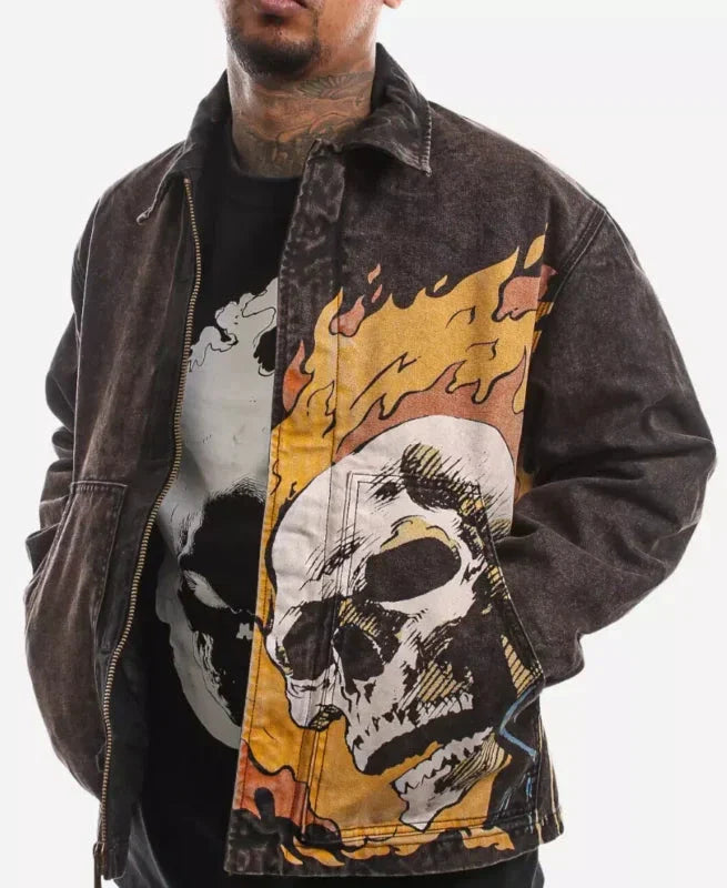 HUF Ghost Rider Jacket Zing Apparel