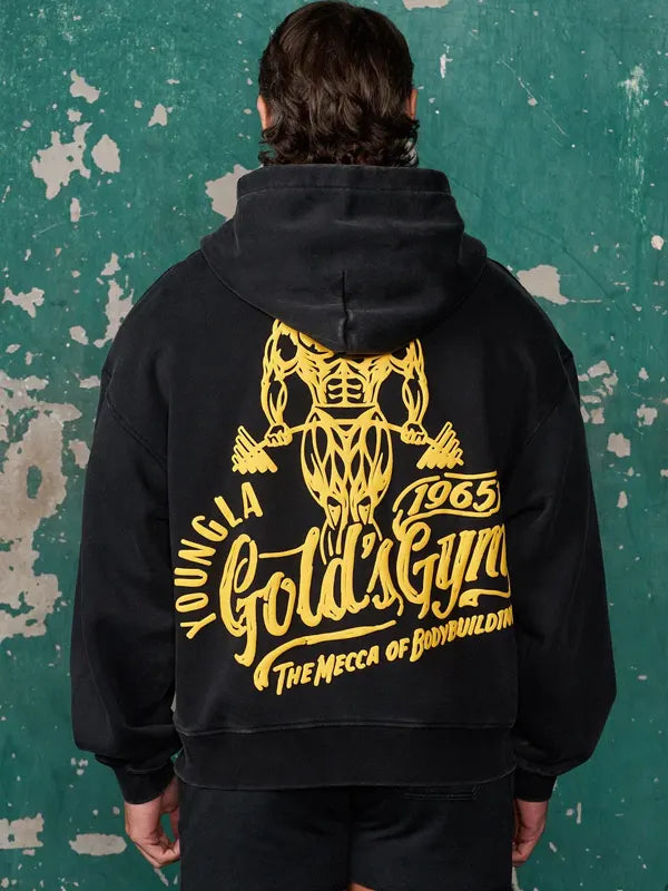 Gold’s Gym Youngla Hoodie Black Back