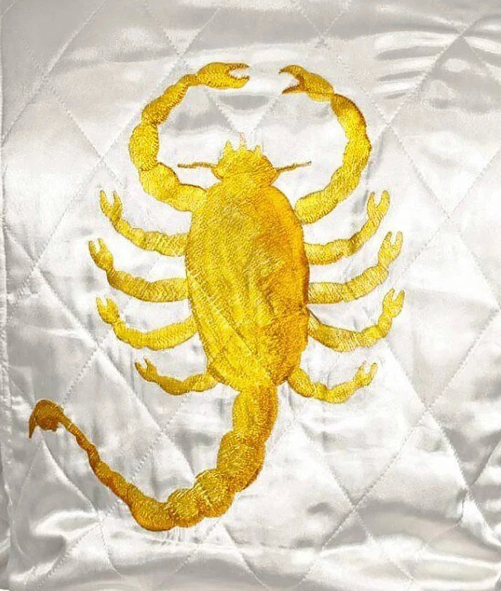 Bomber Jacket Men Quilted Style, White Zing Apparel