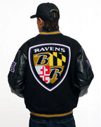 Golf-Wang-2025-Baltimore-Ravens-Varsity-Jacket-Back