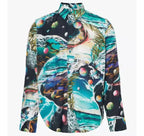 Great British Bake Off S16 Noel Fielding Beach Space Print Shirt
