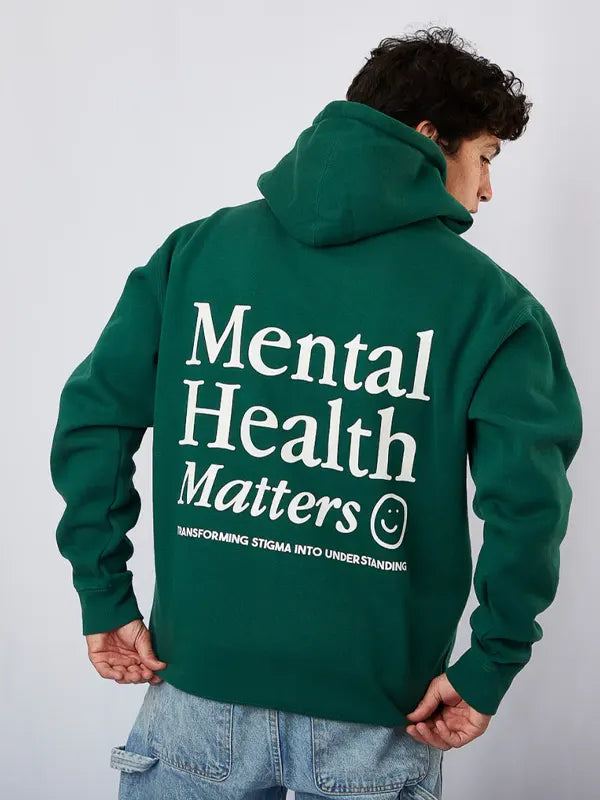 Green Mental Health Matters Hoodie