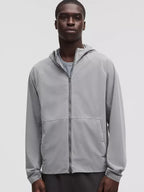 Grey Lululemon Pace Breaker Jacket