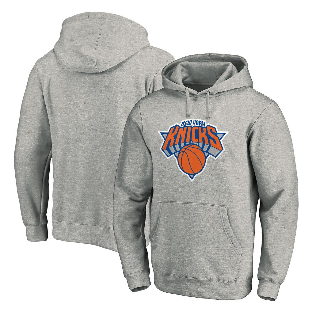 Grey New York Knicks Hoodie