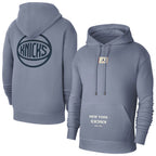 Grey New York Knicks Hoodie