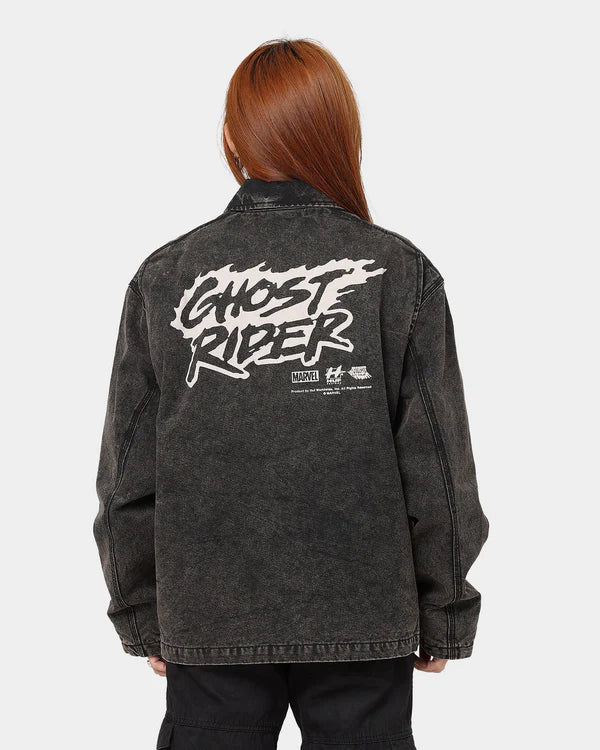 HUF Ghost Rider Jacket Women Back