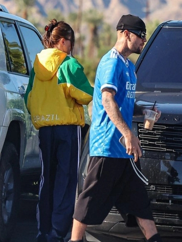 Hailey-Bieber-Marty-Supreme-Yellow-Jacket