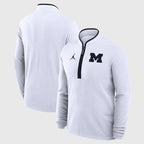 Half-Zip-Pullover-Long-Sleeve-Sweatshirt-Michigan-Wolverines