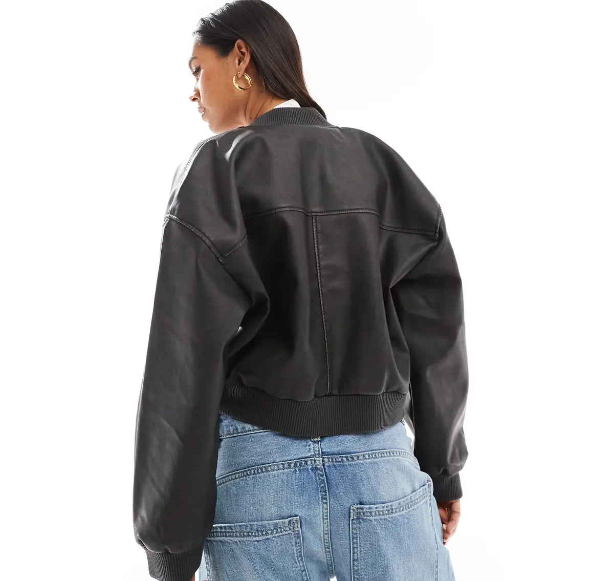 Hollister Leather Jacket