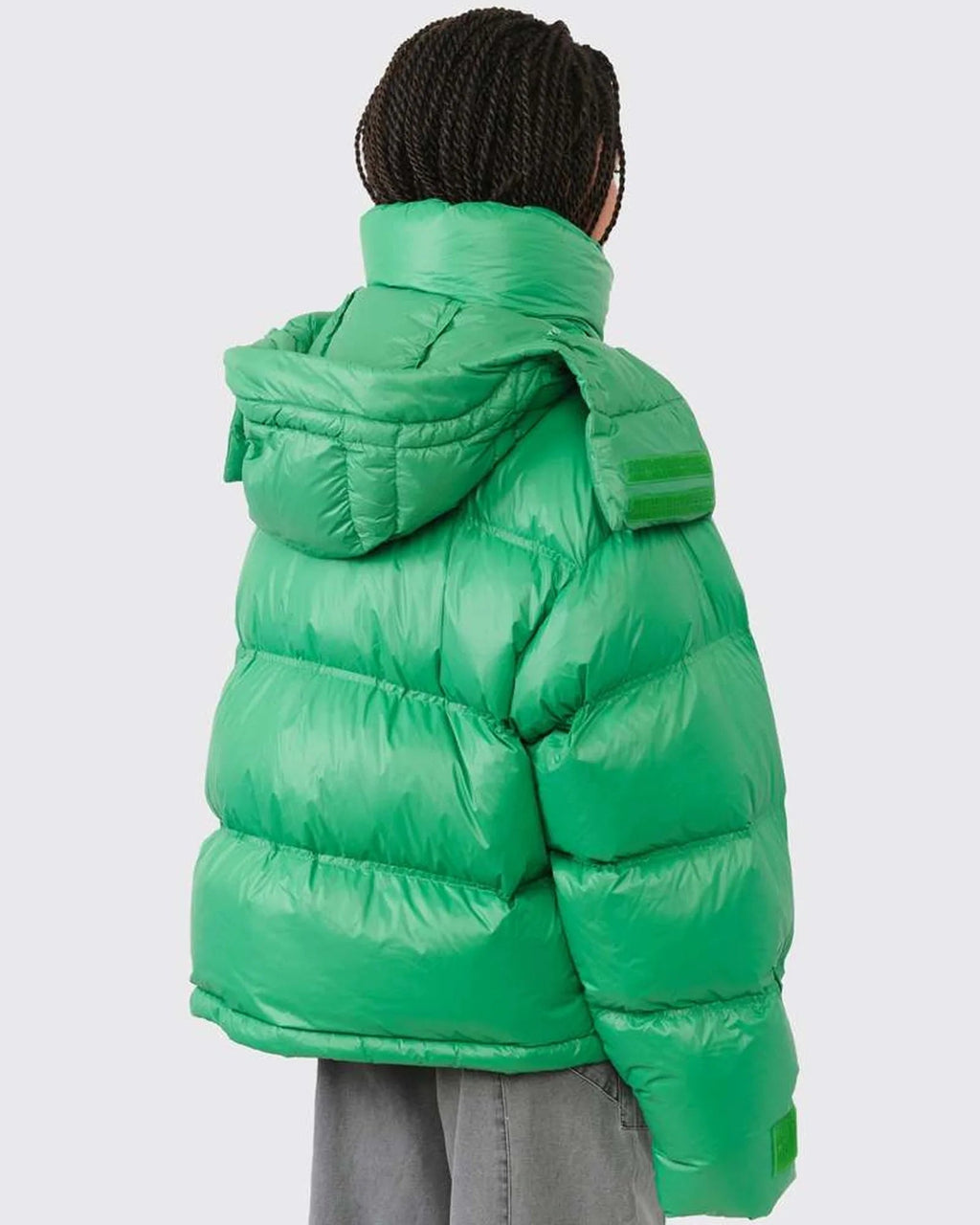 Holzweiler-Green-Puffer-Jacket-back