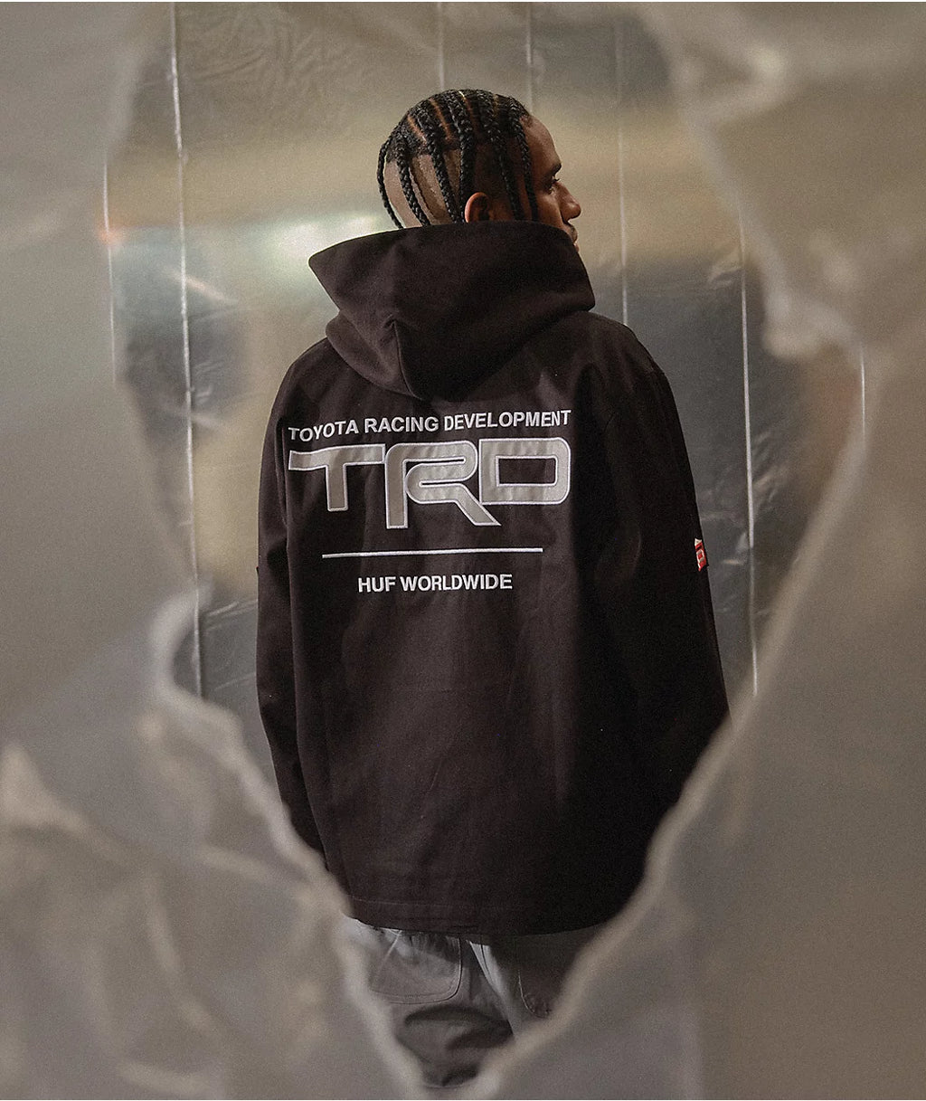 Huf-X-Toyota-Racing-Development-Black-Work-Jacket