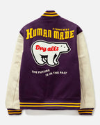 Human-Made-Purple-Varsity-Jacket