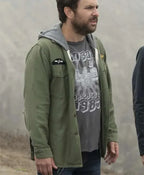 Charlie Day Green Jacket