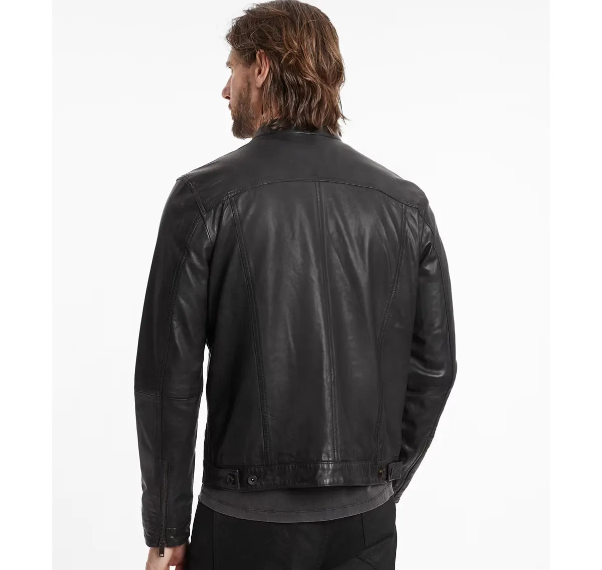 John Varvatos Leather Jacket