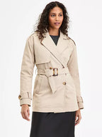 Jou-Jou-Womens-Juniors-Double-Breasted-Belted-Trench-Coat